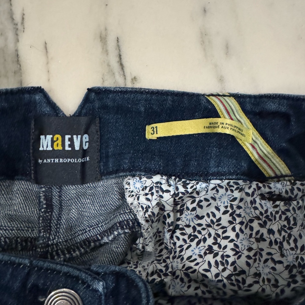 Anthropology’s Maeve wide leg jeans - Picture 3 of 3